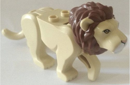 Lego lion - animal, land