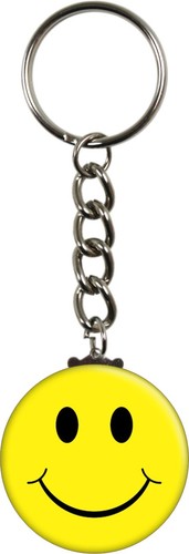 Keychain yellow happy - happy, face