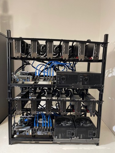 Bitcoin crypto mining rig - &, |