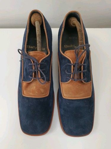 Vintage men bally blue - men’s,