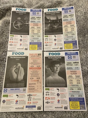 Wetherspoons collection of - -,