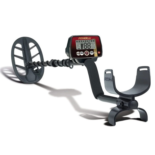 Fisher f22 metal detector with - metal,
