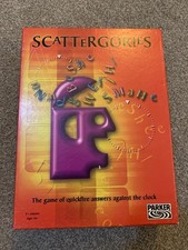 Scattergories Game QuickFire Question Game Parker 2003 12+ Vintage 