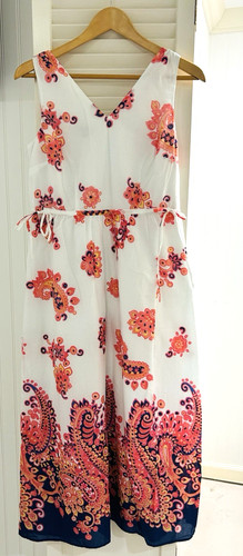 Talbots side tie - tie, maxi