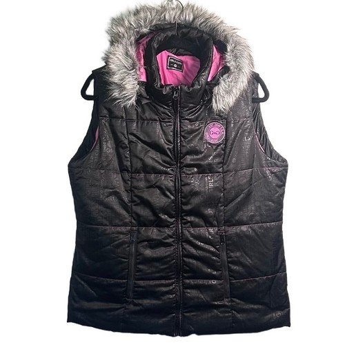 Girls with guns hooded puffer - girls,