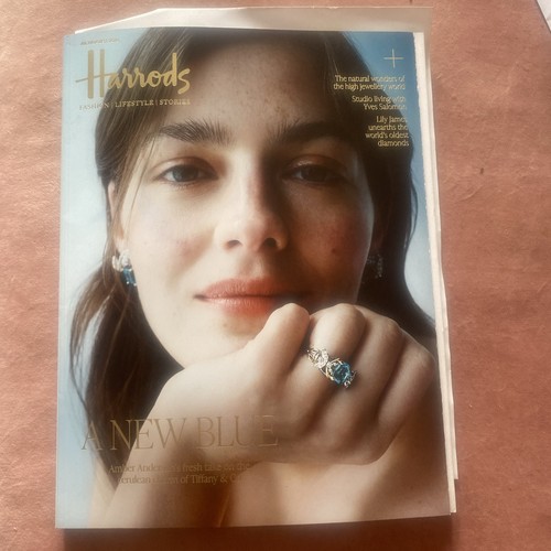 Harrods magazine july - magazine,
