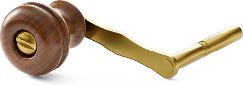 Grandfather clock winding - winding, key