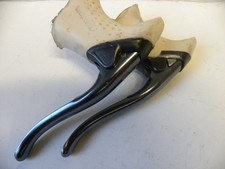 Shimano EXAGE SLR brake levers anthracite blue / white hoods 531 653 753 bike 