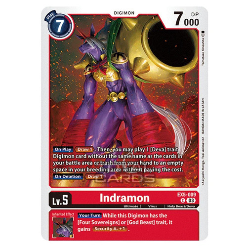 Digimon card game ex05 - card,