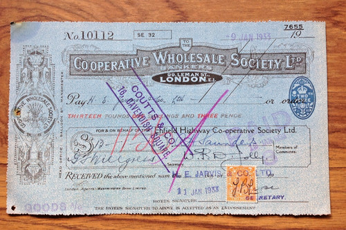 1933 wholesale society - wholesale,