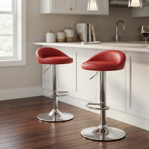 Stylish armless pub - bar, stools