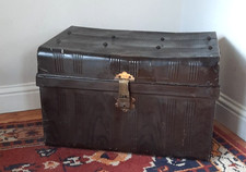 Antique vintage black metal