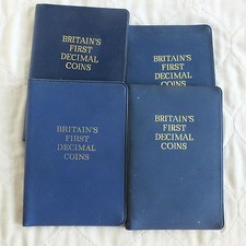 4 x BRITAIN'S FIRST DECIMAL