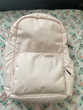 Brevite baby pink backpack