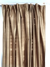Pottery Barn Gold Dupioni Silk