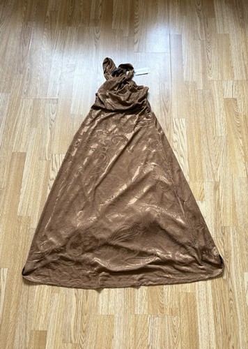 Primark brown satin - brown, jacquard