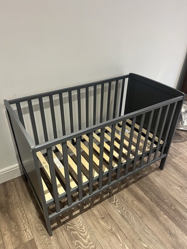 Grey cot