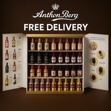 Anthon Berg Chocolate Liquor Bottles 64pcs 1kg Deluxe Gift Box NEW, FREE POST