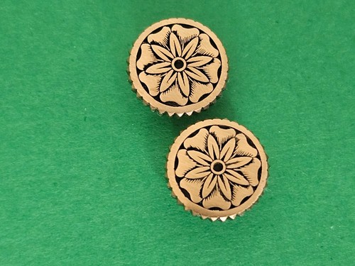 Krieghoff engraved rossete - krieghoff,