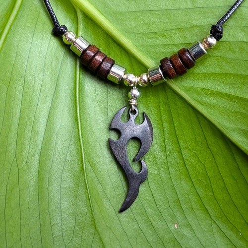 Mens maori necklace adjustable - mens,
