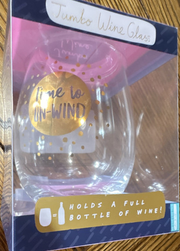 Jumbo novelty wine glass - jumbo,