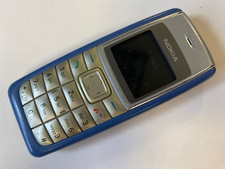 Nokia 1110 Mobile Phone UNLOCKED Blue Vintage Genuine Original Fully Working