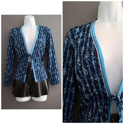 Vintage 70s blue white - vintage,