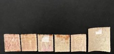 Uganda Sg 84/90 All Mounted Mint Stamps .