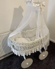 Baby Moses Basket with (FREE Pink Bathtub)