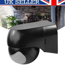 Outdoor PIR Motion Sensor IP44 180° Security Lighting Movement Detector Switch