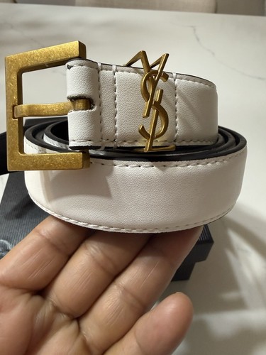 Ysl cassandre white - white, leather