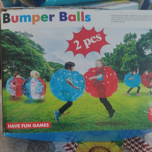 2pc inflatable bumper balls - 2pc,
