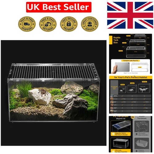 Lockable transparent reptile - transparent,