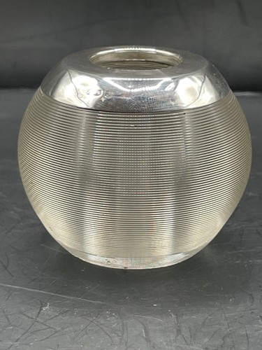 Antique ribbed glass match