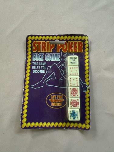 Vintage dice set poker - vintage,