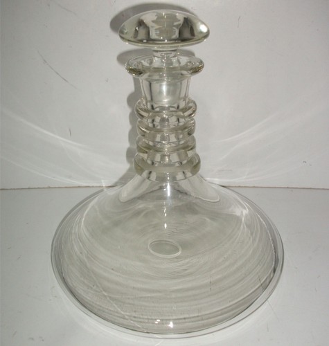 Large swirls ring - large, glass