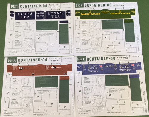 4mm peco card container - oo,