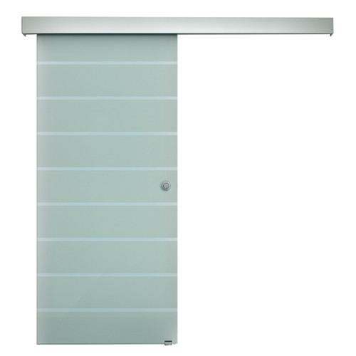 Homcom 90cm sliding glass door - 90cm,