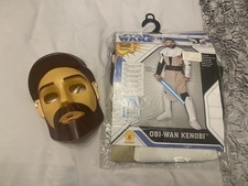 Star Wars Obi Wan Kenobi Dress up Costume Size 8-10 Years
