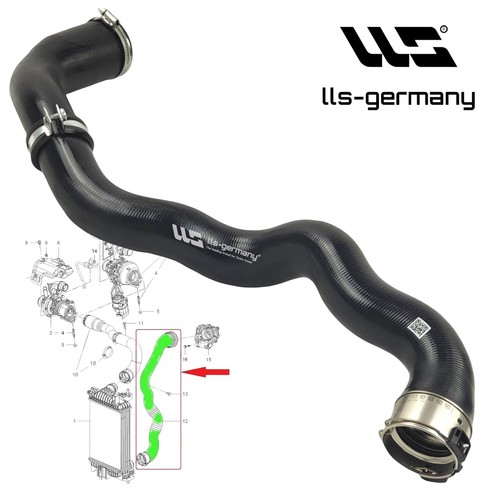 Turbo hose charge air - , for