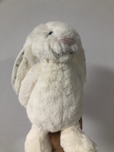 Jellycat white twinkle - white, bashful