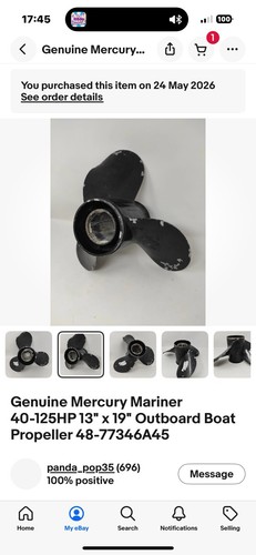 Mariner props outboard - props,