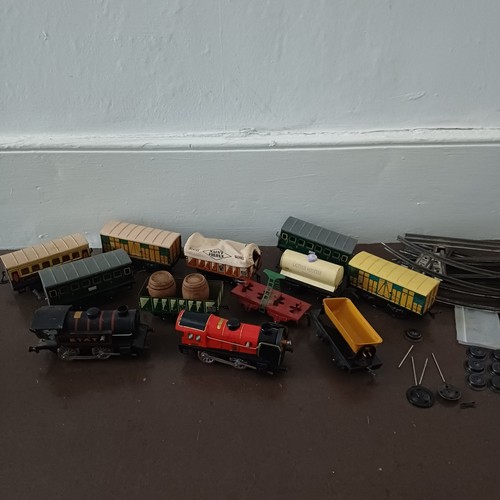 Hornby train set with some - hornby,