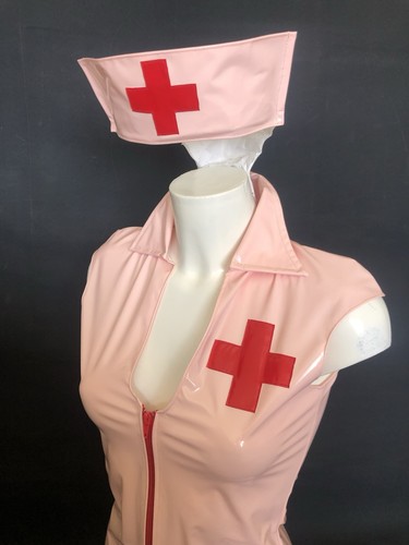 Blush pink pvc - pink,