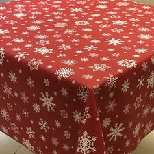 CHRISTMAS TABLE CLOTHS PVC