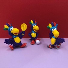 Vintage Mr Cadburys Parrot Chocolate Mini Eggs PVC Toy Figure *CHOOSE* 1990s