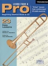 LEARN FROM A PRO Trombone Book