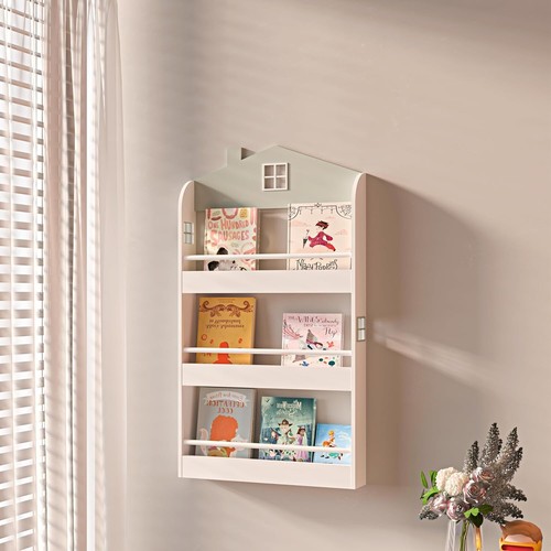 Kids wooden bookshelf toy - kids,