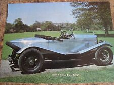 1926 1.6 LITRE ALVIS 12/50 CAR IN BLUE ADVERT A4 FILE 40