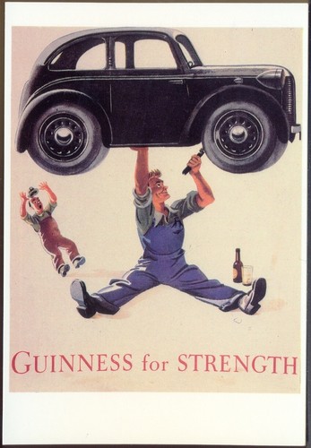 Modern postcard guinness - postcard:,